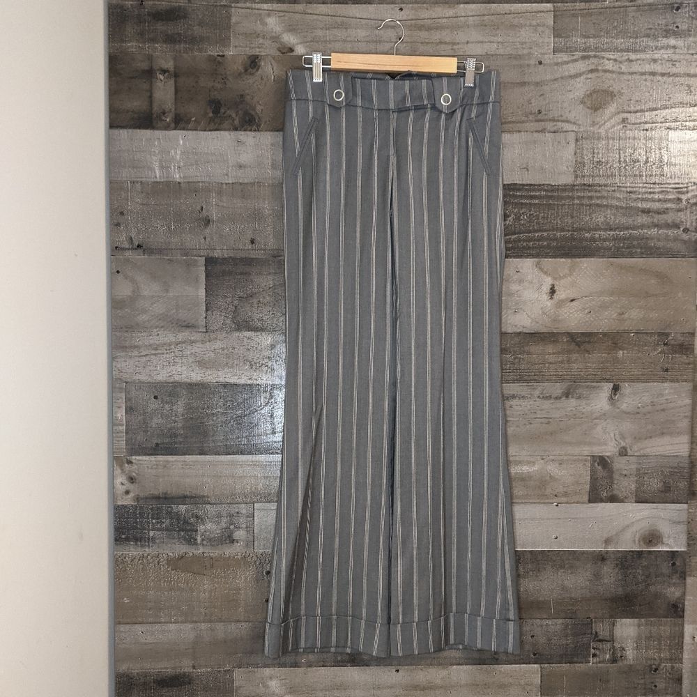 Emphasis Cuffed Career Pants Gray 4